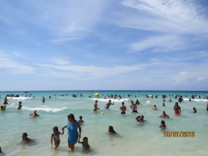 加勒比海聖塔瑪莉亞海灘。
