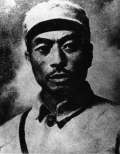 楊靖宇將軍(1905~1940)，著名抗日民族英雄，東北抗日聯軍的主要創建者和領導人之一。（百度百科圖片）