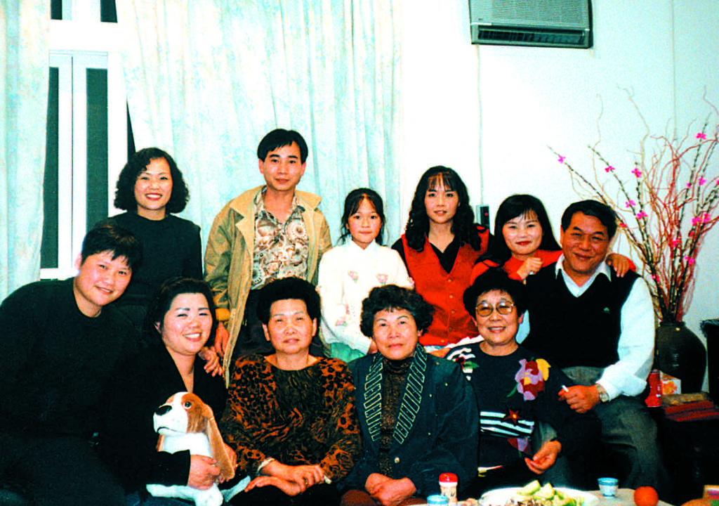 徐兆麟1994年返台與親人團聚。